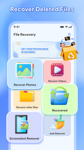Lost & Deleted Photos Recovery - عکس برنامه موبایلی اندروید