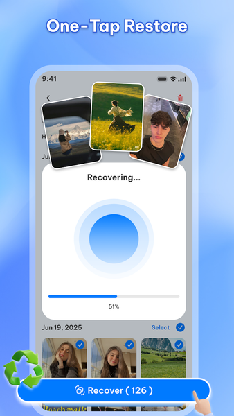 Lost & Deleted Photos Recovery - عکس برنامه موبایلی اندروید