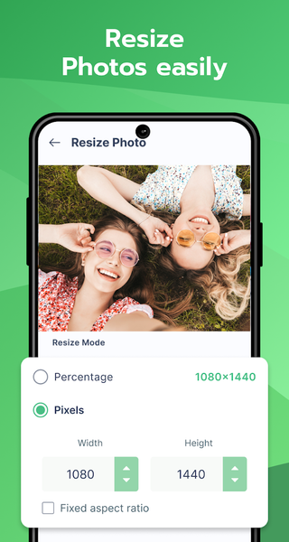 Photo Resizer - Reduce Photo - عکس برنامه موبایلی اندروید