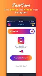 Fast save for instagram - Image screenshot of android app