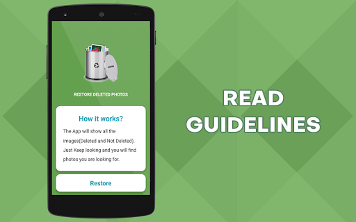 Photo Recovery : Deleted Images Restore Disk Scan - عکس برنامه موبایلی اندروید