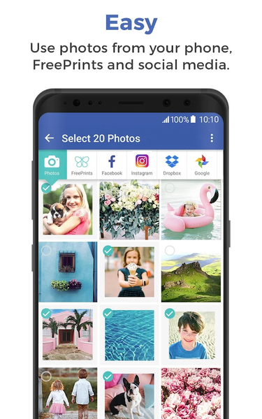 FreePrints Photobooks - Image screenshot of android app