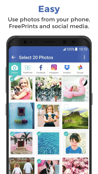 FreePrints Photobooks - Image screenshot of android app