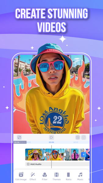 Photo Slideshow: Video Maker - عکس برنامه موبایلی اندروید