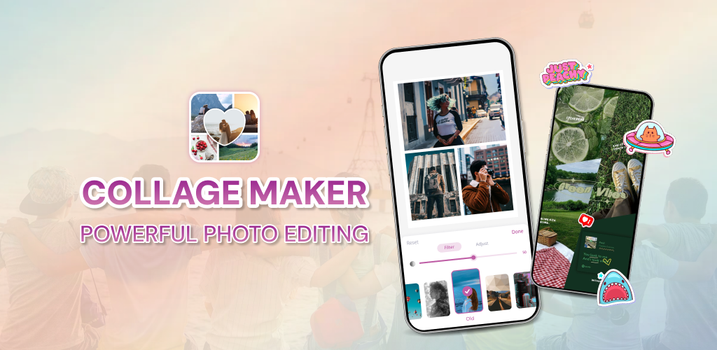 Photo Editor: Collage Maker - عکس برنامه موبایلی اندروید