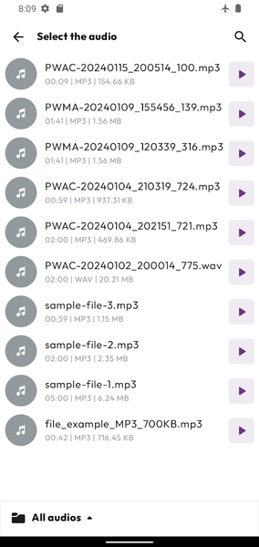Cut Audio Files - عکس برنامه موبایلی اندروید