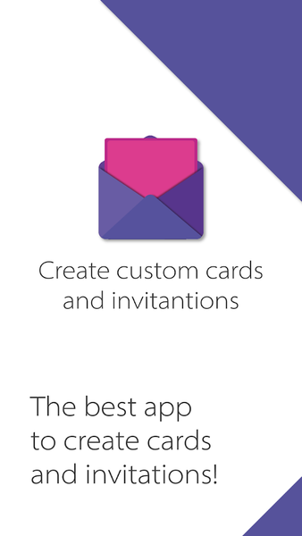 Create custom invitations - عکس برنامه موبایلی اندروید