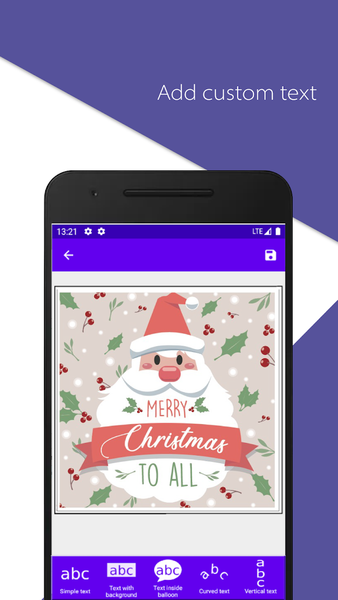 Create custom invitations - Image screenshot of android app