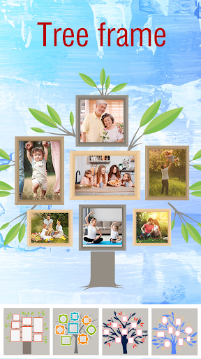 Photo frame, Tree frame - Image screenshot of android app