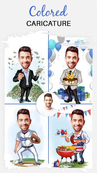 Photo Cartoon Caricature Maker - عکس برنامه موبایلی اندروید