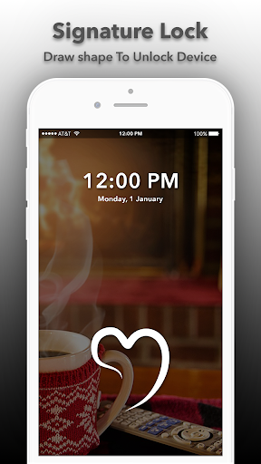 Signature Lock Screen - عکس برنامه موبایلی اندروید