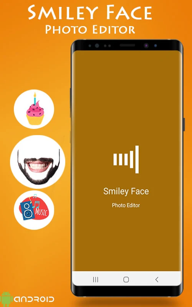 Smiley Face Photo Editor - عکس برنامه موبایلی اندروید