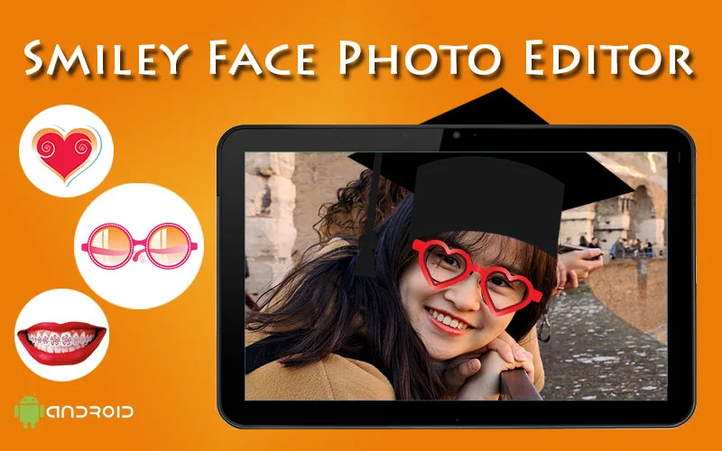 Smiley Face Photo Editor - عکس برنامه موبایلی اندروید