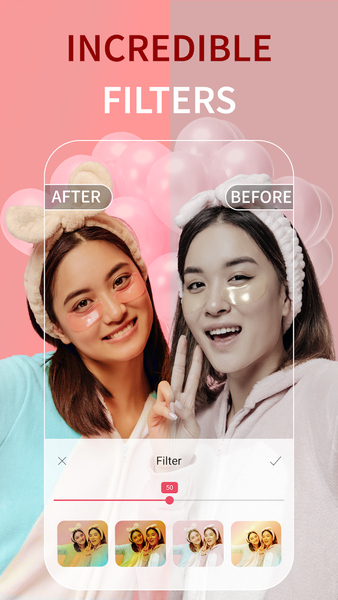 Photo Editor - Face Makeup - عکس برنامه موبایلی اندروید