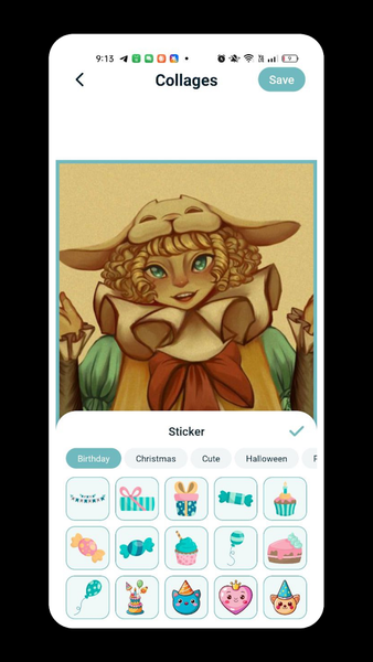 Collage Maker + Photo Editor - عکس برنامه موبایلی اندروید