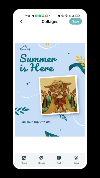 Collage Maker + Photo Editor - عکس برنامه موبایلی اندروید