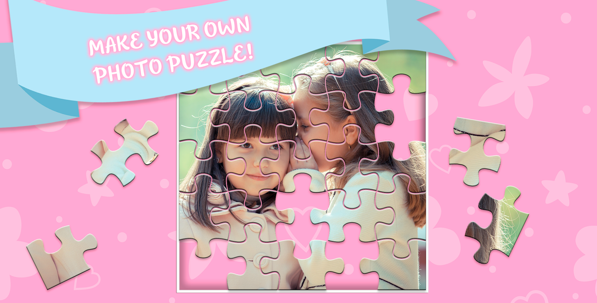 Cute Jigsaw Puzzles for Girls - Gameplay image of android game