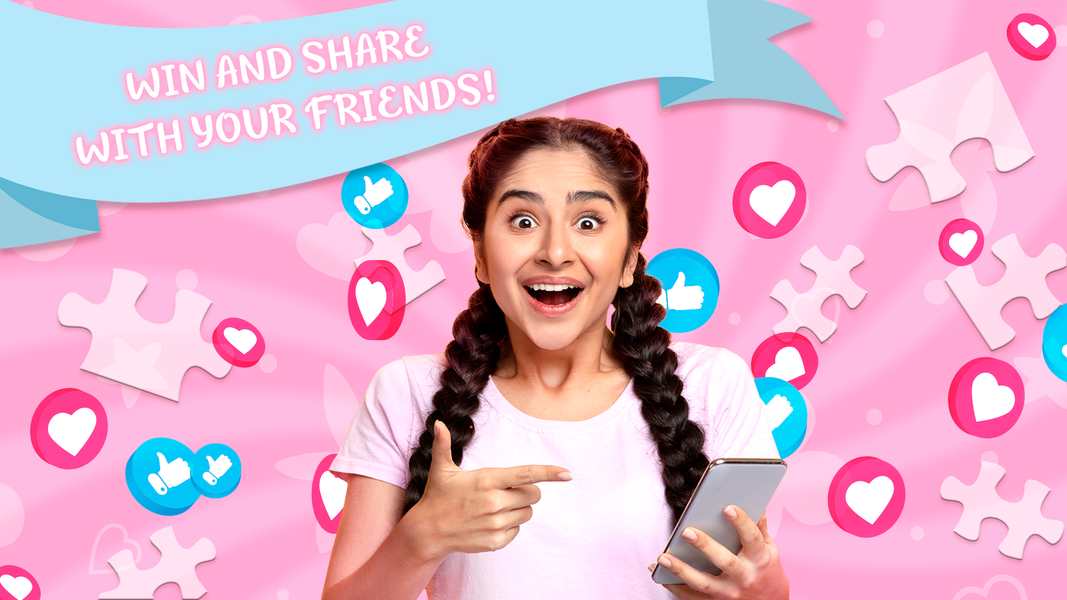 Cute Jigsaw Puzzles for Girls - Gameplay image of android game
