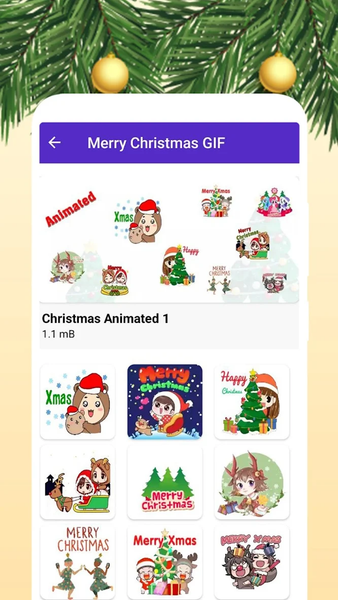 Merry Christmas Gif Images - عکس برنامه موبایلی اندروید