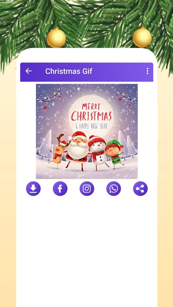 Merry Christmas Gif Images - عکس برنامه موبایلی اندروید