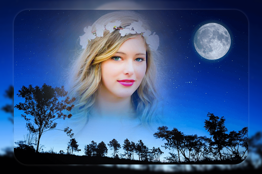 Night Photo Frame - عکس برنامه موبایلی اندروید