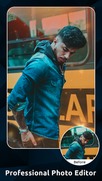 Professional Photo Editor - عکس برنامه موبایلی اندروید