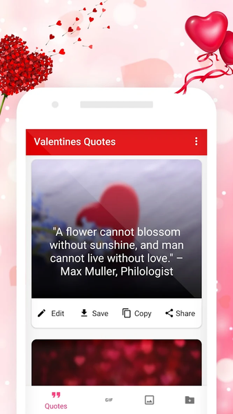 Valentine's Day Gif Images - Image screenshot of android app