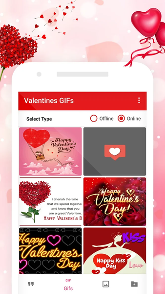 Valentine's Day Gif Images - Image screenshot of android app