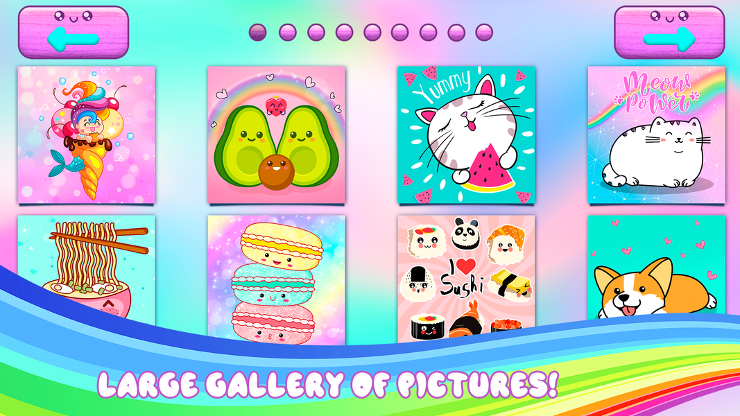 Kawaii Puzzle Games for Girls - عکس بازی موبایلی اندروید