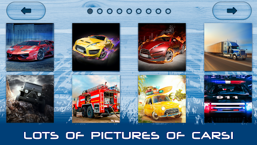 Cars Puzzles Game for boys - عکس بازی موبایلی اندروید