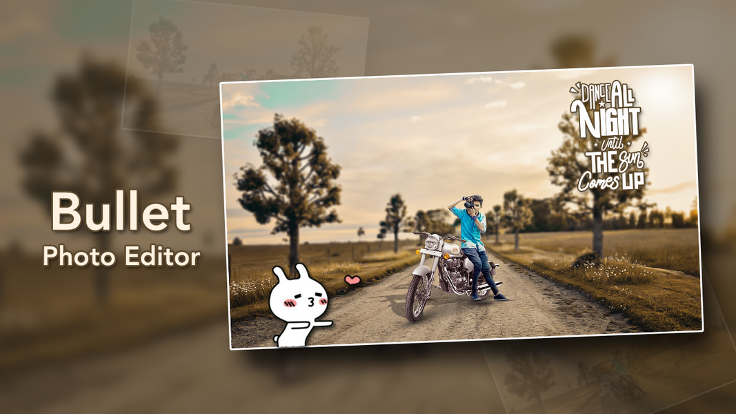 Bullet Photo Editor - Image screenshot of android app