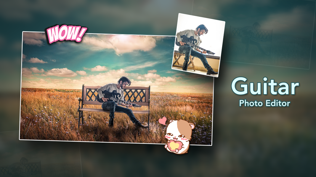 Guitar Photo Editor - عکس برنامه موبایلی اندروید