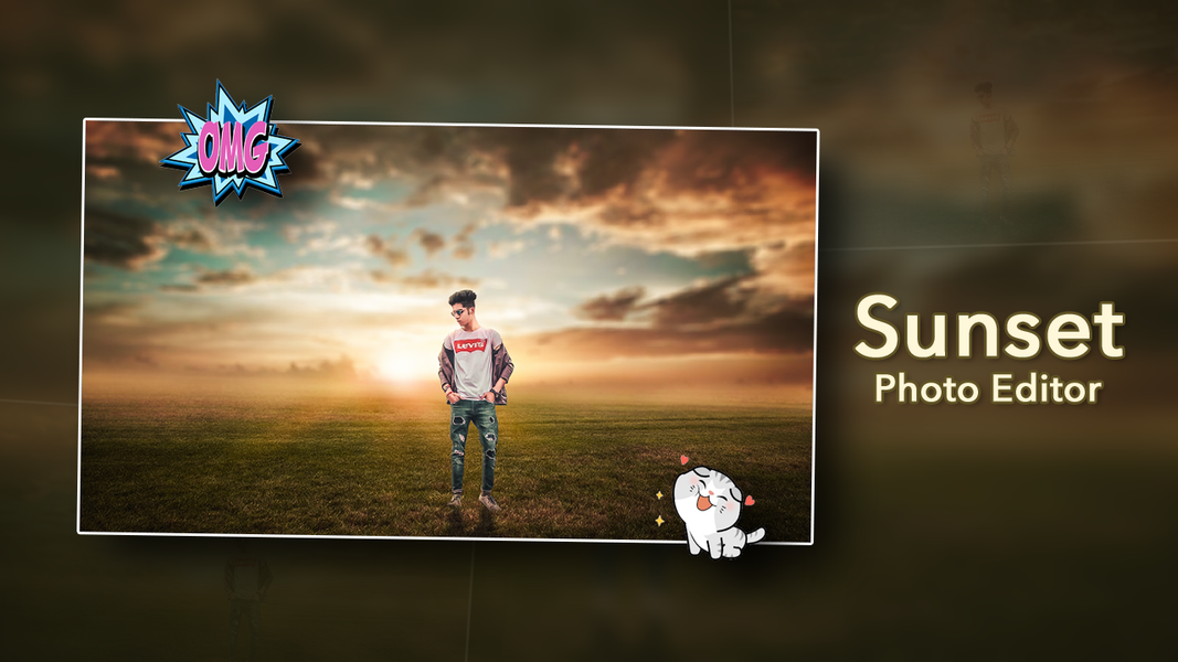 Sunset Photo Editor - عکس برنامه موبایلی اندروید