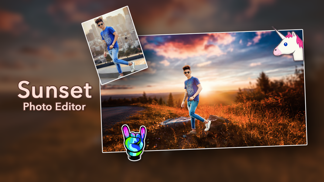 Sunset Photo Editor - عکس برنامه موبایلی اندروید