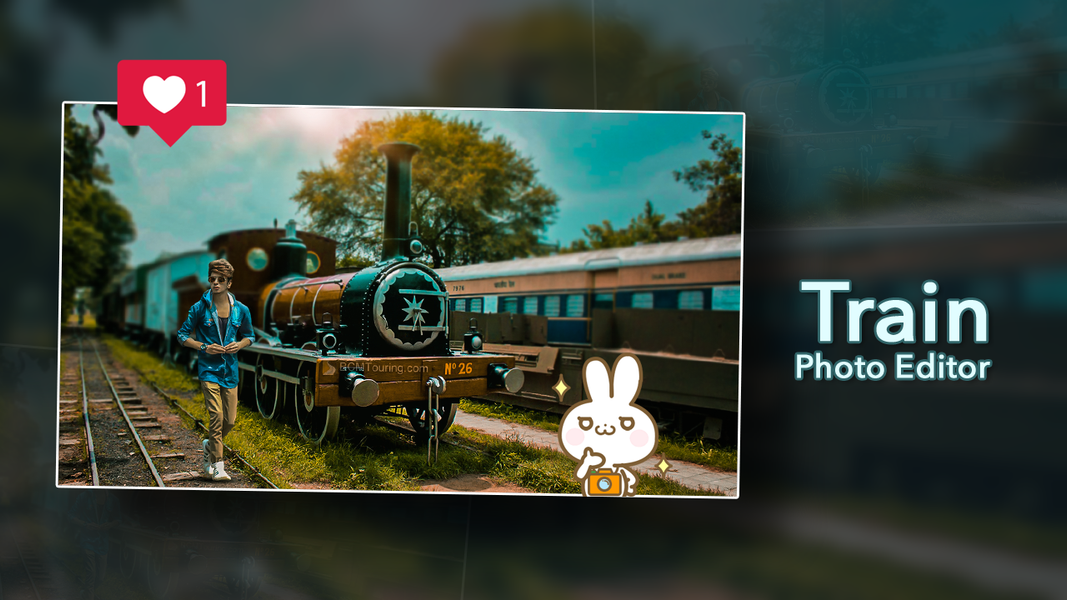 Train Photo Editor - عکس برنامه موبایلی اندروید