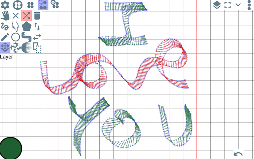 Touch Embroidery Free - عکس برنامه موبایلی اندروید