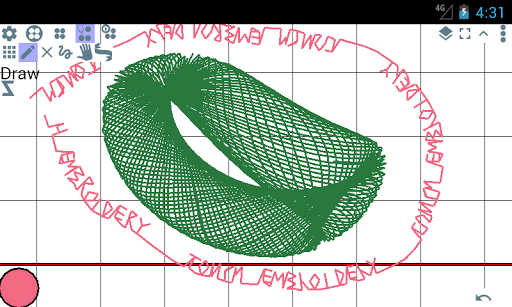 Touch Embroidery Free - عکس برنامه موبایلی اندروید