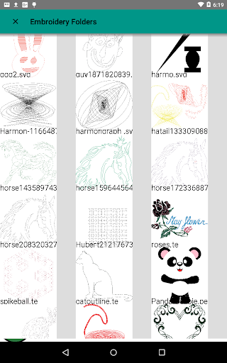 Touch Embroidery Free - عکس برنامه موبایلی اندروید