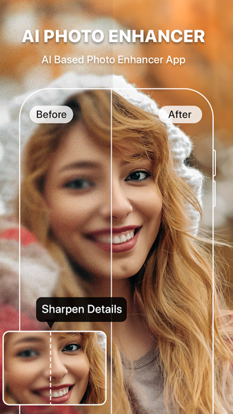 AI Photo Enhancer - AI Enhance - عکس برنامه موبایلی اندروید
