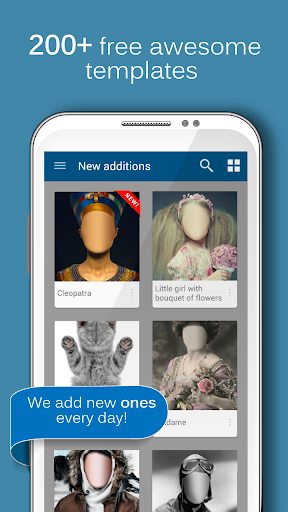 PhotoFacer - Face Montages - عکس برنامه موبایلی اندروید