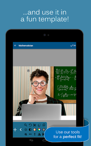 PhotoFacer - Face Montages - عکس برنامه موبایلی اندروید