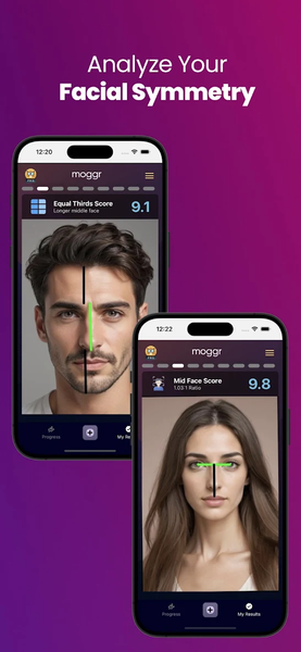 Moggr - Haircut & Looksmax AI - Image screenshot of android app