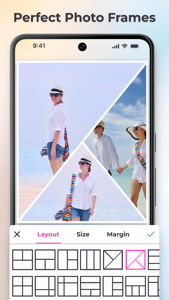 Ai Photo Editor - Collage Pic - عکس برنامه موبایلی اندروید