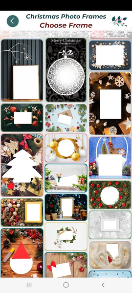 Christmas Photo Frames - عکس برنامه موبایلی اندروید