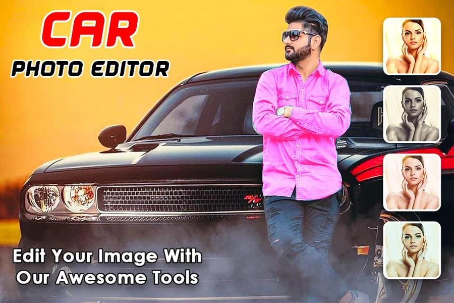 Car Photo Frames - Image screenshot of android app