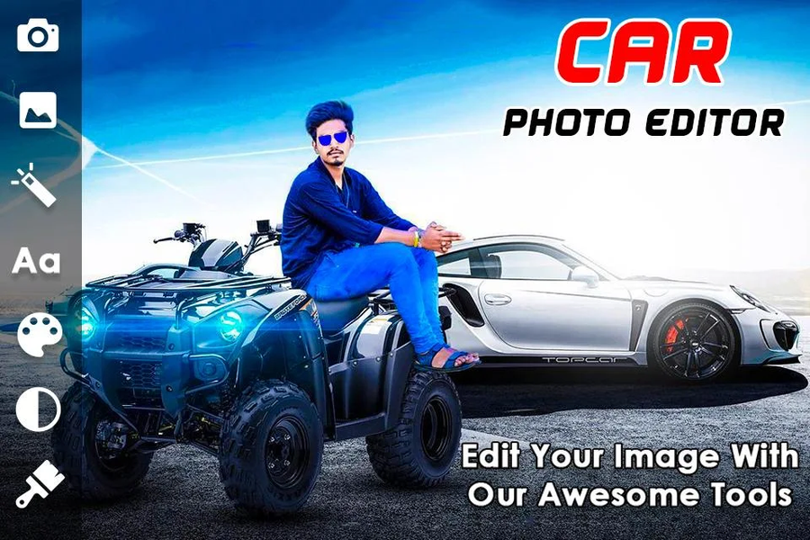 Car Photo Frames - Image screenshot of android app