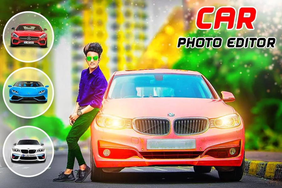 Car Photo Frames - Image screenshot of android app