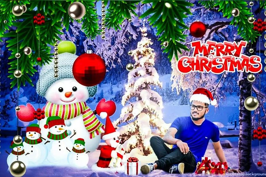 Christmas Photo Editor - عکس برنامه موبایلی اندروید