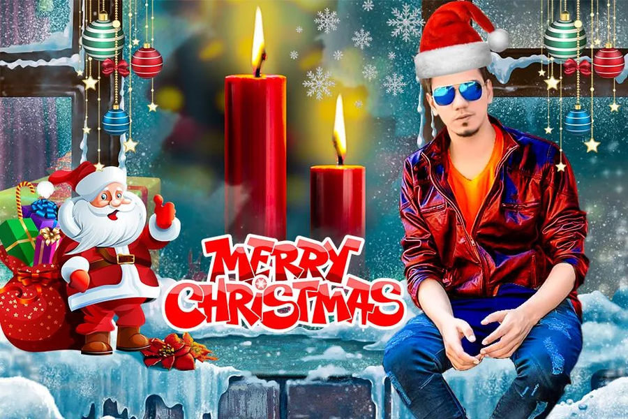 Christmas Photo Editor - Image screenshot of android app