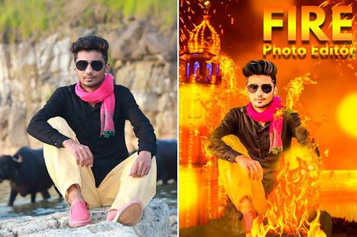 Fire Photo Editor - Image screenshot of android app